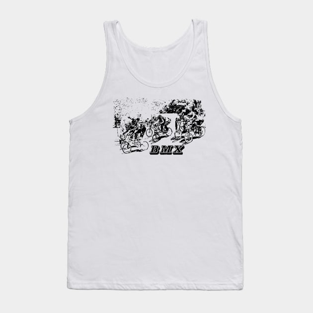 bmx Tank Top by rickylabellevie